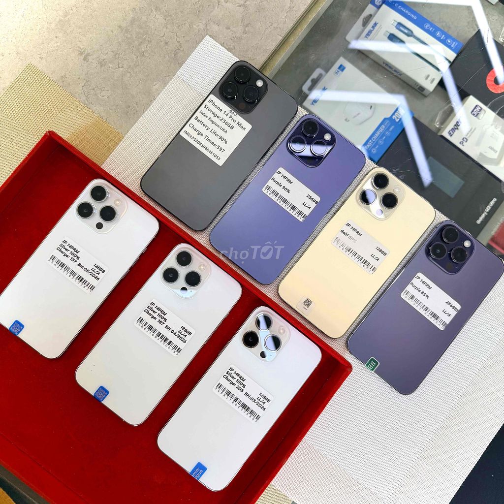 IP 14PRO Zinkeng nguyên bản. Mua bán Điện thoại tại Huyện Mỏ Cày Nam Bến Tre được đăng bởi TAKI Mobile Điện Thoại Trả Góp Giá Tốt Bến Tre hình 1