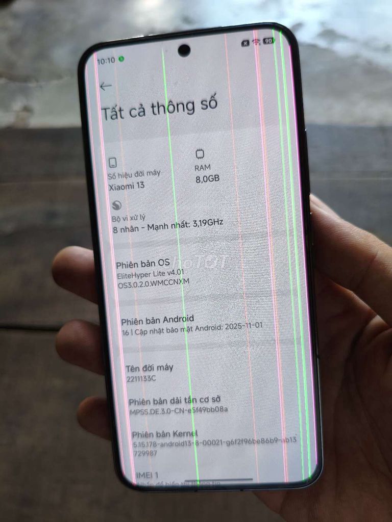 Xiaomi Mi 13 256GB Đen. Mua bán Điện thoại tại Thành phố Châu Đốc An Giang được đăng bởi Cao văn Duy hình 1