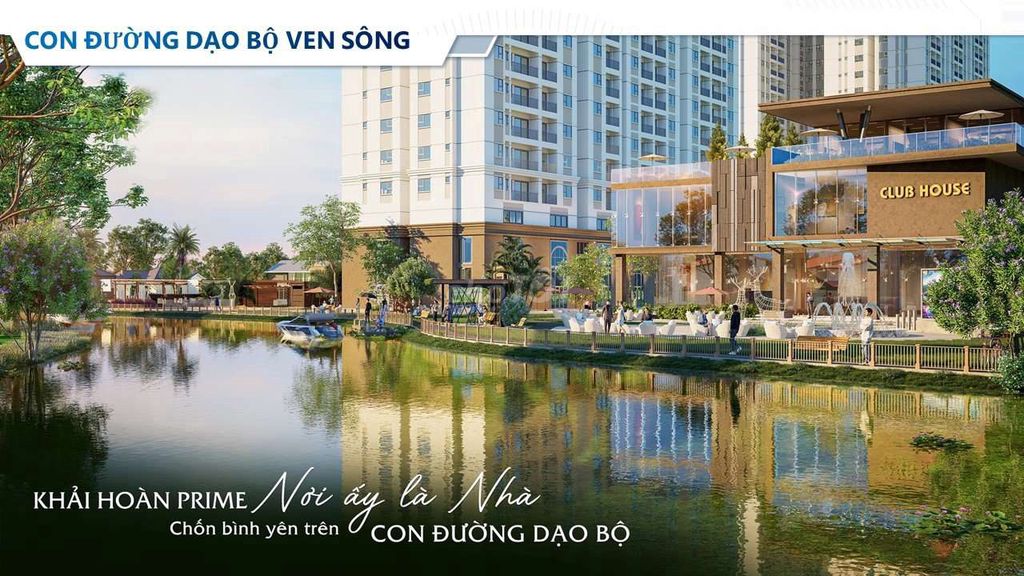 80m2 chung cư 2 phòng ngủ Dự án 20.000m2 của Khải Hoàn Land