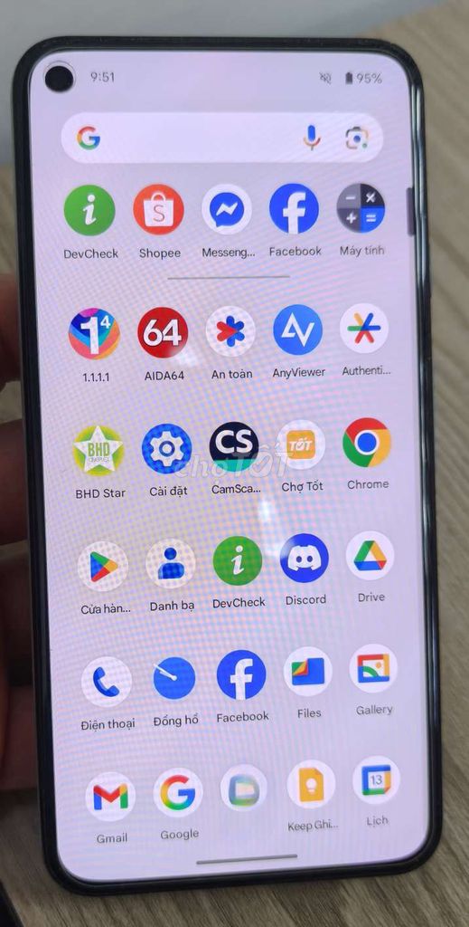 Google Pixel 5 128GB Xanh 90%. Mua bán Điện thoại tại Quận Thanh Xuân Hà Nội được đăng bởi Lê Quang Thiên hình 1