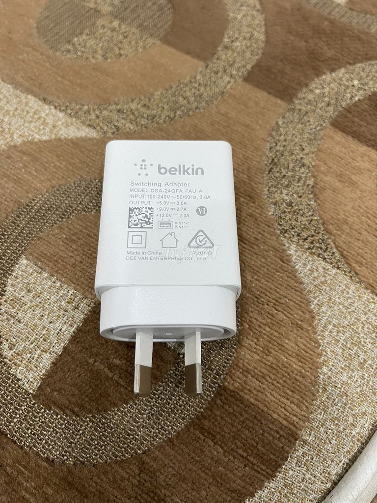 Sạc nhanh 24w của Belkin mới chưa dùng