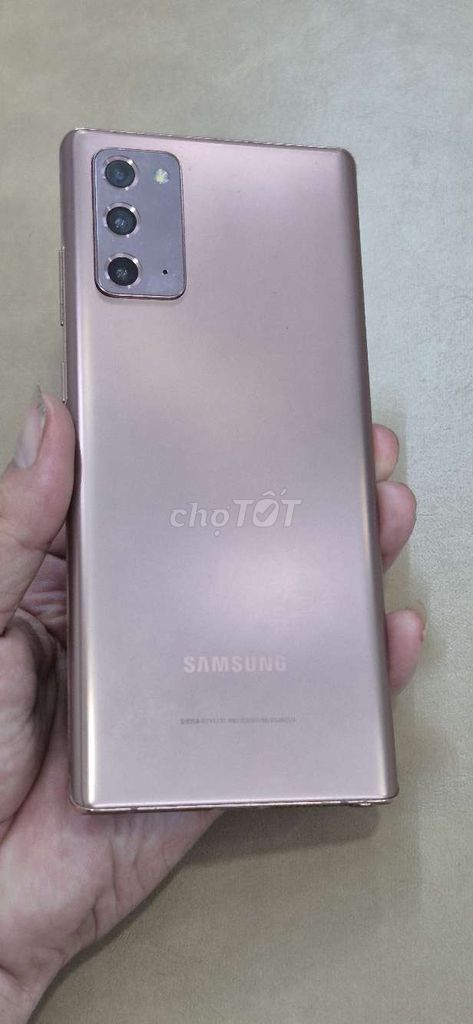 Samsung Note 20 5G 256GB Hàn zin full chức năng . Mua bán Điện thoại tại Huyện Hóc Môn Tp Hồ Chí Minh được đăng bởi Trần Kiên Mobile Shop hình 1