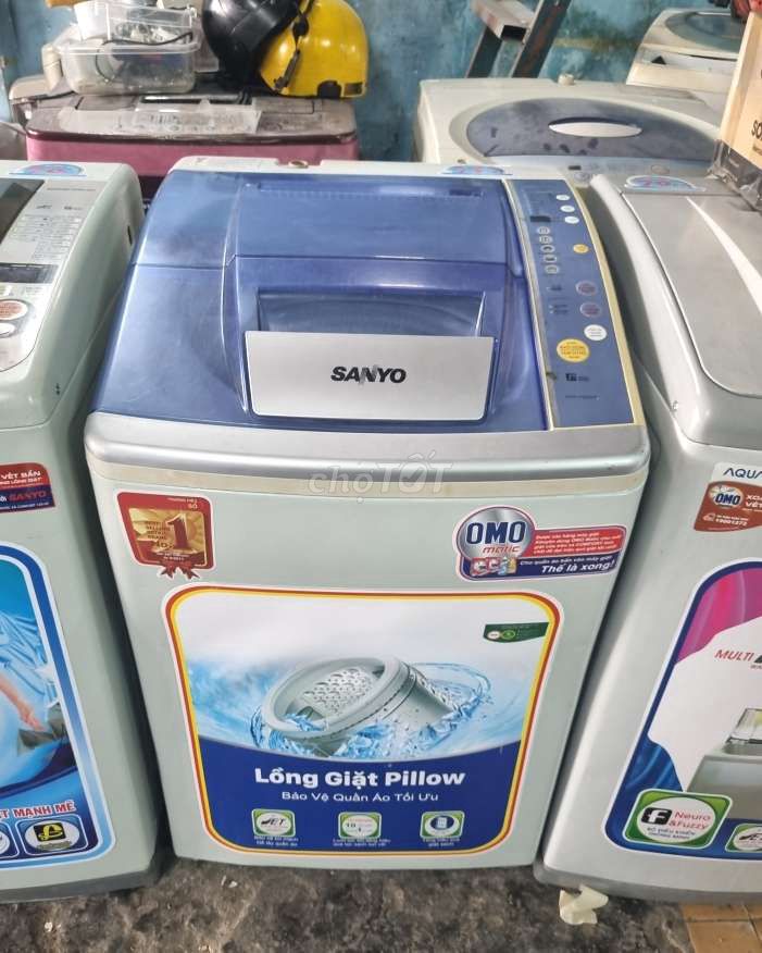 Thanh lý máy giặt Sanyo 7 kg chạy tốt