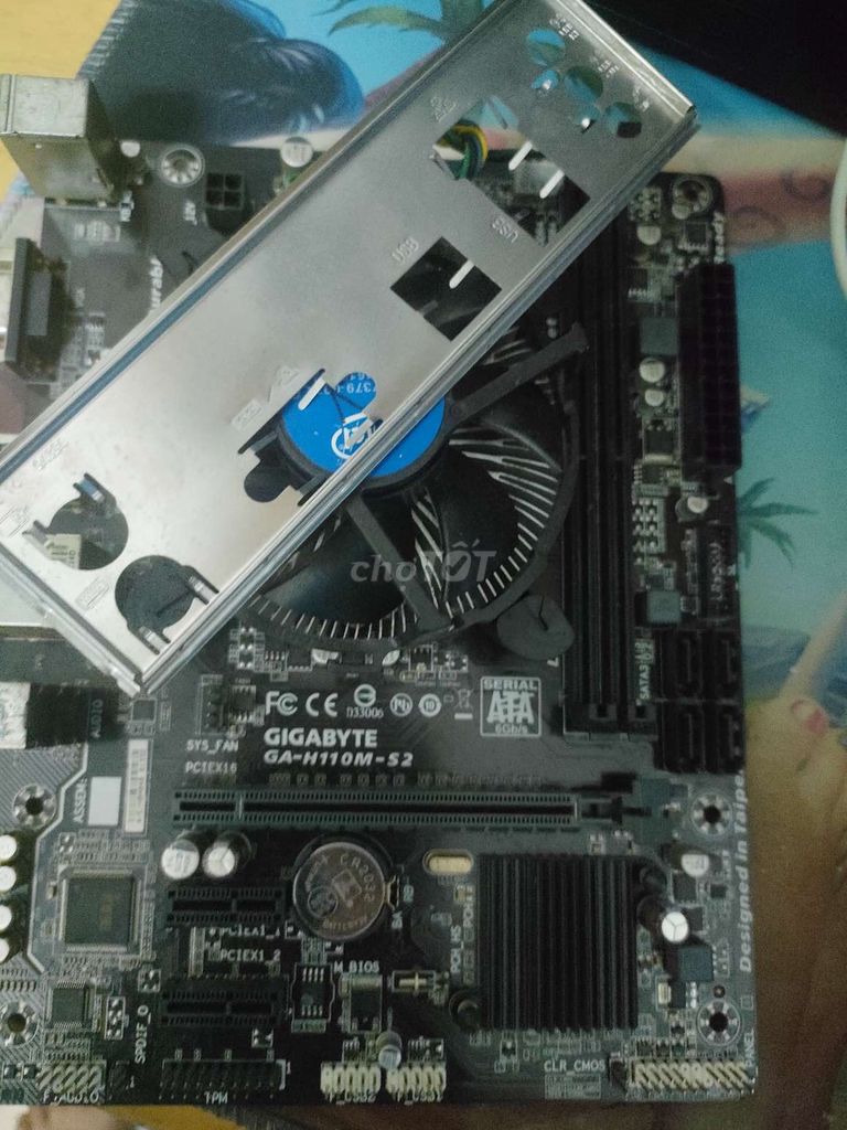 Main H110 + I3 6100 và fan