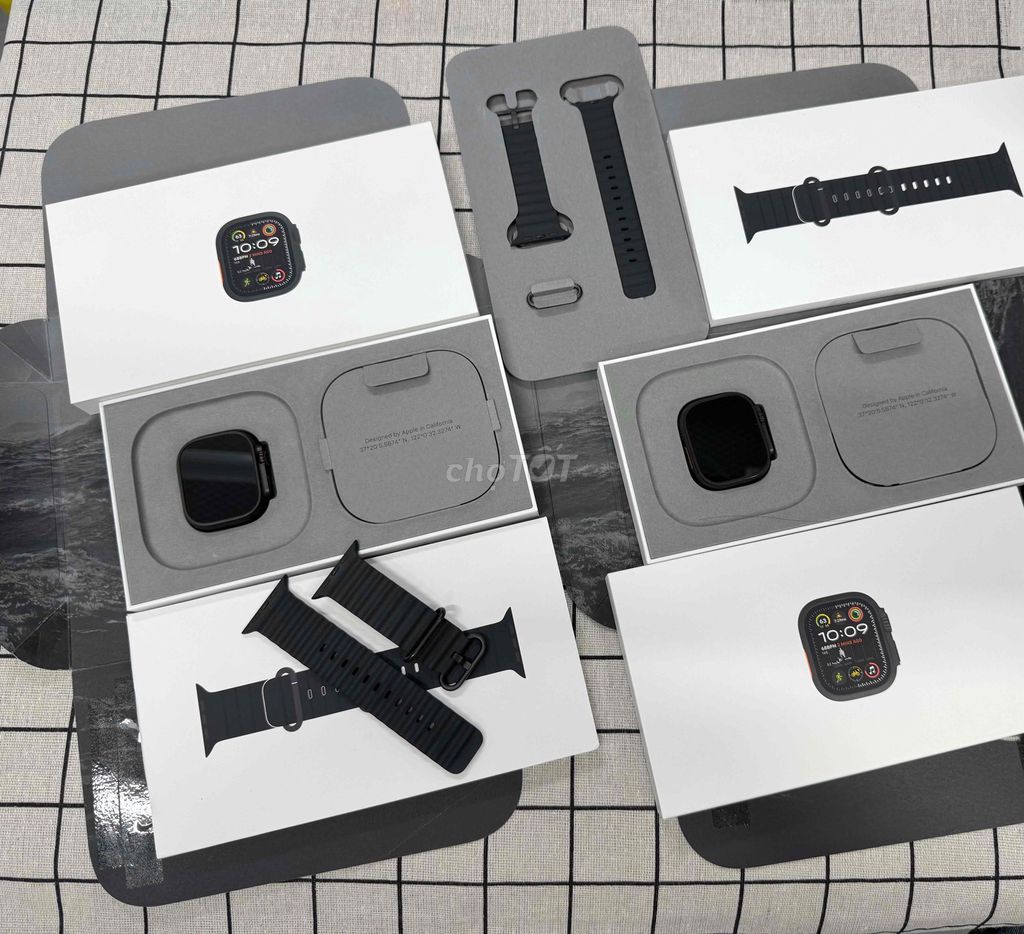 Apple Watch Ultra Gen 2 Titan eSIM Đen BH 2026. Mua bán Thiết bị đeo thông minh tại Quận 10 Tp Hồ Chí Minh được đăng bởi Táo Tốt Apple  hình 1