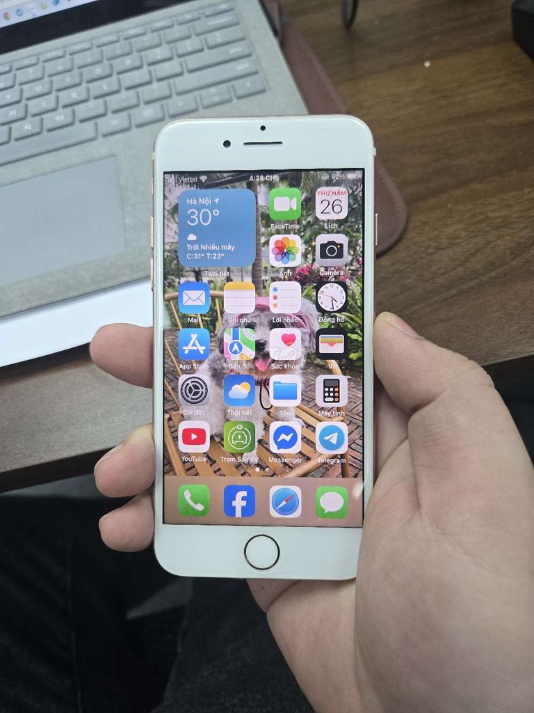 Apple iPhone 7 32GB Vàng hồng Đã qua sử dụng. Mua bán Điện thoại tại Quận Thanh Xuân Hà Nội được đăng bởi nhật nguyễn hình 1