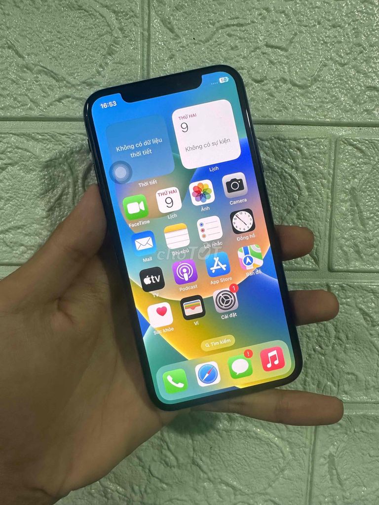Iphone x 256gb  ko face còn lại zin full chức năng. Mua bán Điện thoại tại Huyện Long Hồ Vĩnh Long được đăng bởi Nguyễn Bảo hình 1