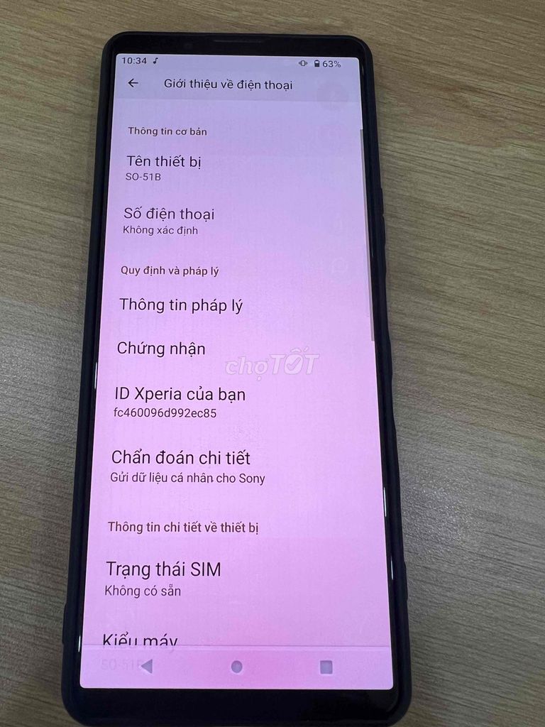 Sony Xperia 1 Mark III Đen. Mua bán Điện thoại tại Quận Bình Thạnh Tp Hồ Chí Minh được đăng bởi Nguyễn Phú hình 1