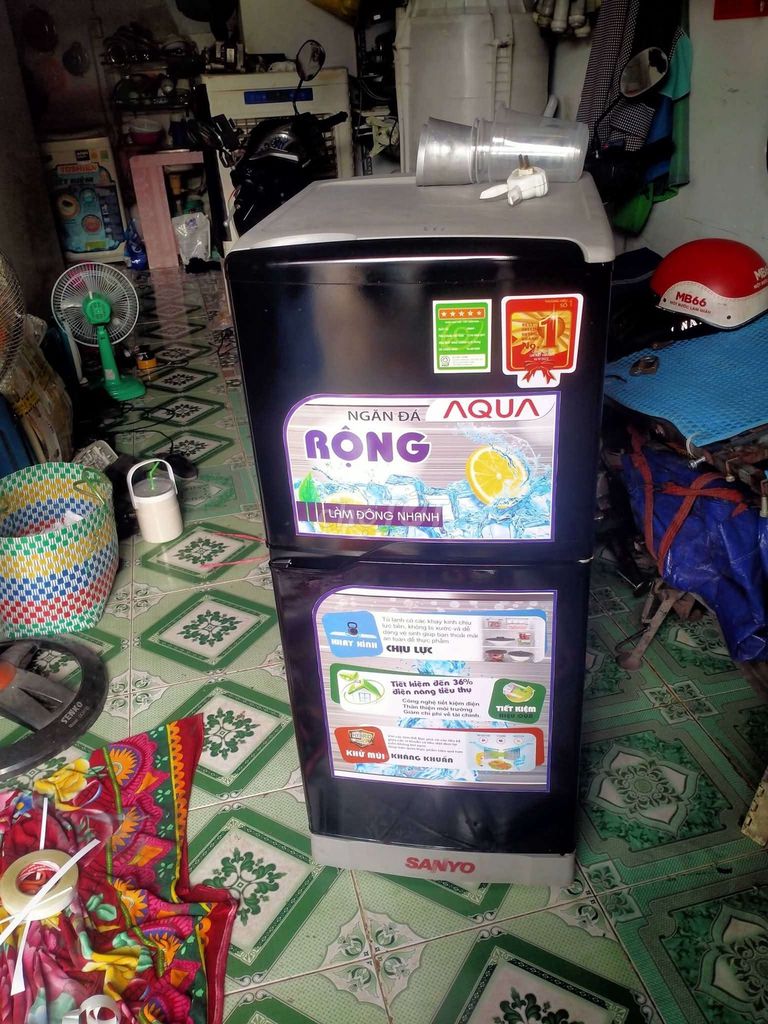 Tủ lạnh Sanyo 125L không đóng tuyết. Mua bán Tủ lạnh tại Huyện Củ Chi Tp Hồ Chí Minh được đăng bởi Điện Lạnh Thanh Lý  hình 1