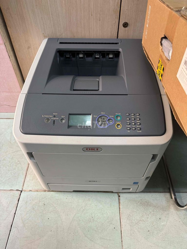 Máy in OKI B721 Xám. Mua bán Đồ dùng văn phòng tại Quận 5 Tp Hồ Chí Minh được đăng bởi Bùi Duy Lân hình 1