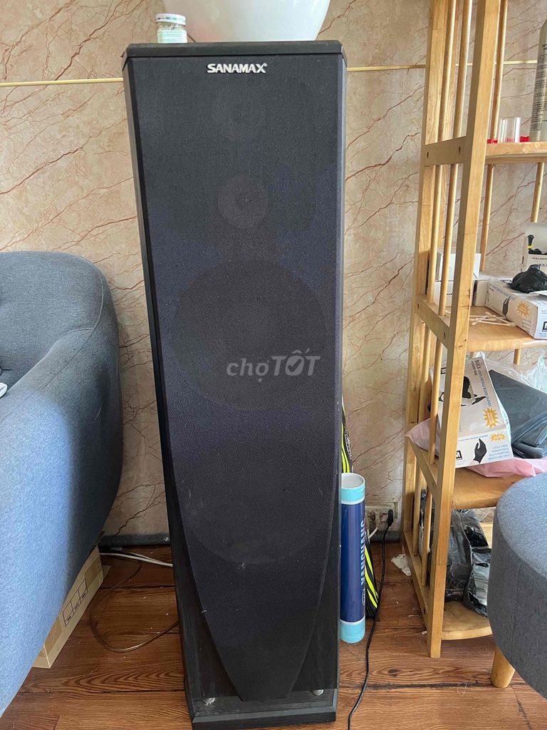 Loa đứng Sanamax Đen Chưa sửa chữa. Mua bán Tivi, Âm thanh tại Thị xã Phú Mỹ Bà Rịa - Vũng Tàu được đăng bởi mrtrần  hình 1