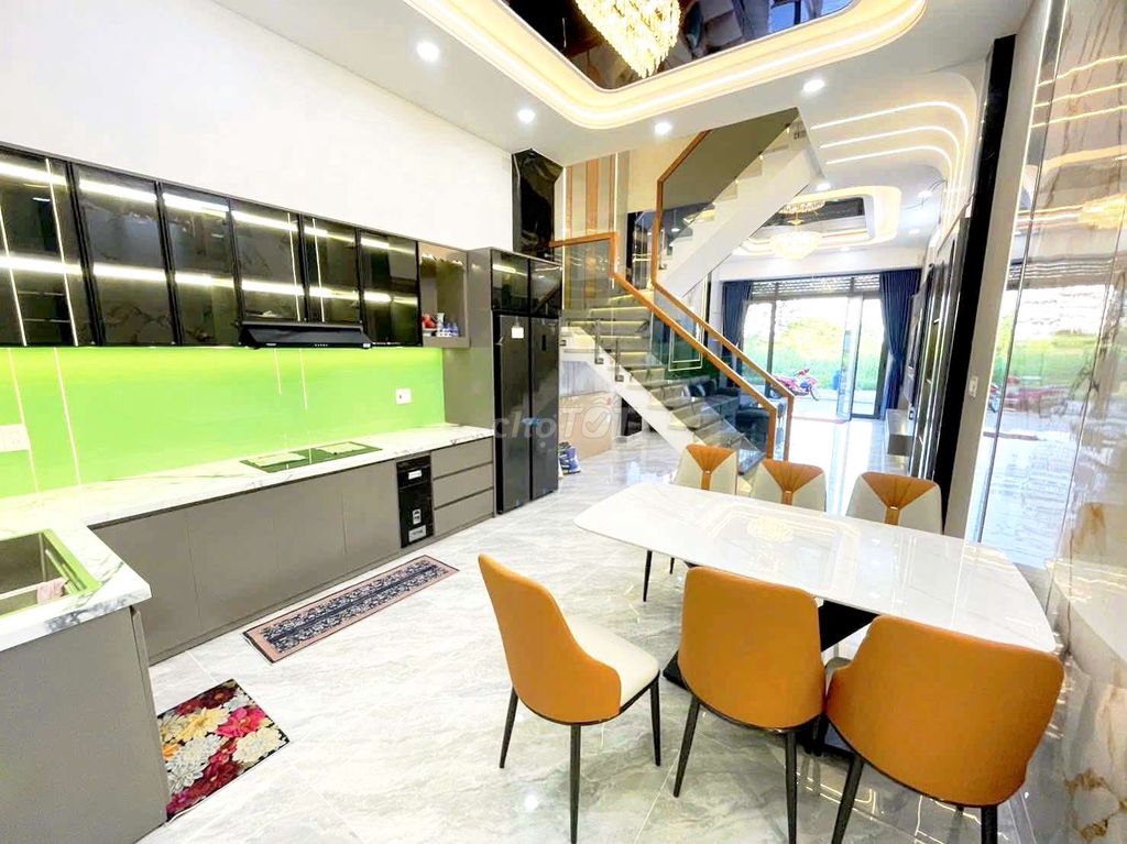 Nhà phố mới 4x15m 1trệt 3 lầu hẻm 7m Trần Thị Hè, Hiệp thành - ảnh 5
