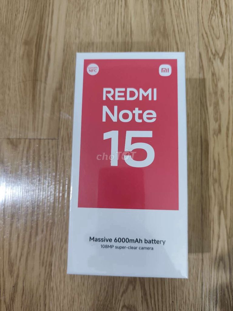 Xiaomi Redmi Note 15 128GB Newseal VN. Mua bán Điện thoại tại Quận 10 Tp Hồ Chí Minh được đăng bởi Nhat Huy hình 1