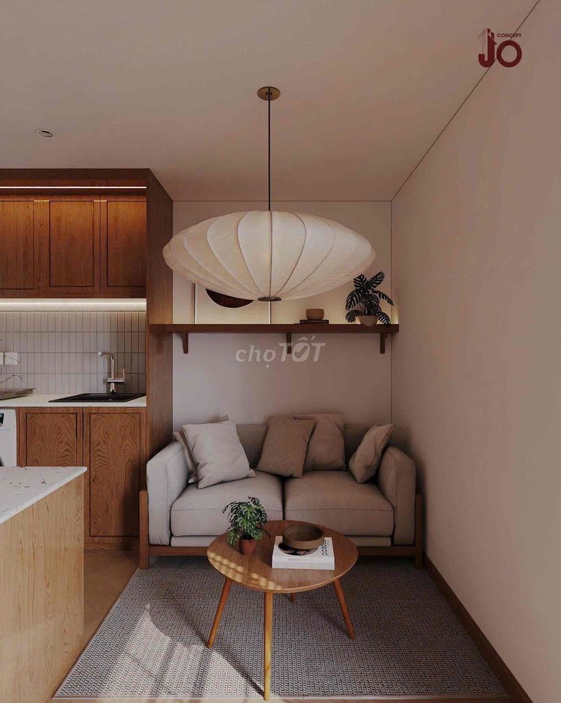 🏡 МОЯ НЕМЕЦКАЯ КВАРТИРА, 2 СПАЛЬНИ, 1 WC_Площадь 53 м2_Справа, Кау Тхи Нге