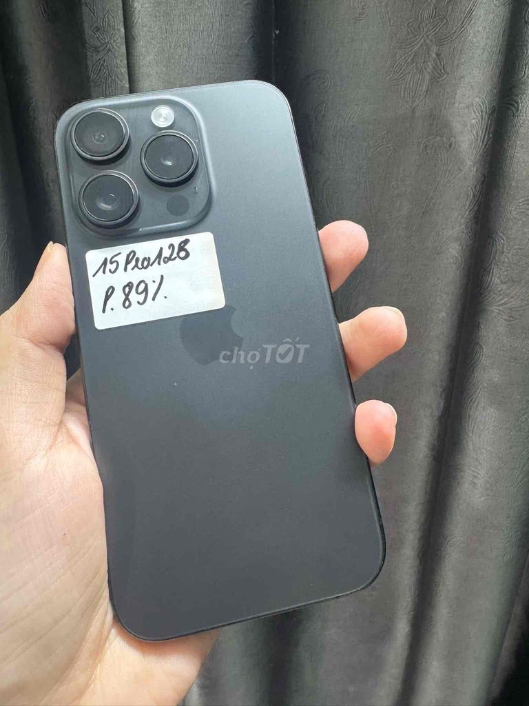 iPhone 15 Pro 128GB Đen Qte bản khay sim vl. Mua bán Điện thoại tại Quận Long Biên Hà Nội được đăng bởi hồ mạnh hiếu hình 1