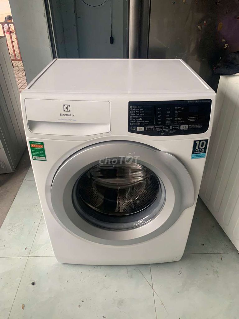 Máy giặt Electrolux 8kg Inverter, tiết kiệm điện.. Mua bán Máy giặt tại Thành phố Dĩ An Bình Dương được đăng bởi Điện lạnh thanh lí hình 1
