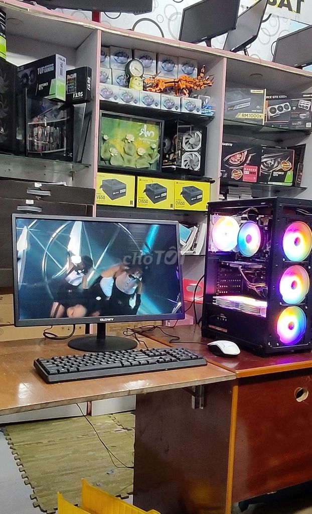 Bộ cấu hình i7 ram 16gb vga rx 570 8gb man 24inch . Mua bán Máy tính để bàn tại Thành phố Thủ Đức Tp Hồ Chí Minh được đăng bởi MÁY TÍNH GIÁ RẺ hình 1