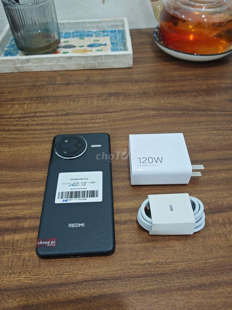 Redmi K80 Pro Đen 16/512 sạc 120w có ship COD. Mua bán Điện thoại tại Quận Hoàng Mai Hà Nội được đăng bởi Trần Ngọc Hiếu hình 1