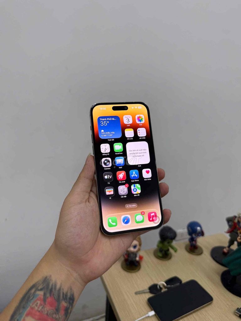 Apple iPhone 14 Pro Max Vàng. Mua bán Điện thoại tại Quận Đống Đa Hà Nội được đăng bởi KT Hà Nội Mobile hình 1
