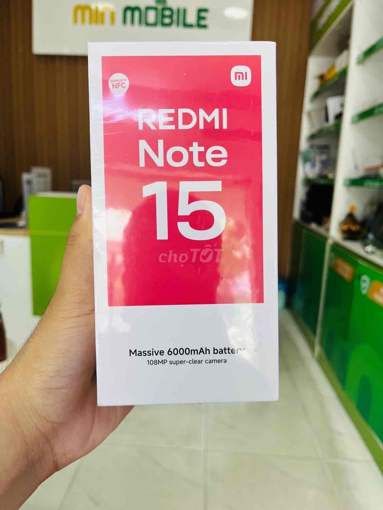 Xiaomi Redmi Note 15 4G 128GB Đen. Mua bán Điện thoại tại Quận Ngô Quyền Hải Phòng được đăng bởi lê thanh thuỷ hình 1