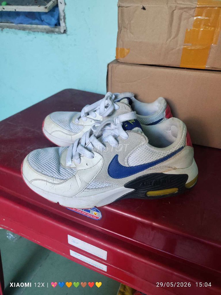 Giày thể thao Nike Air Max Nam Trắng. Mua bán Giày dép tại Thành phố Huế Thừa Thiên Huế được đăng bởi A Bảy hình 1