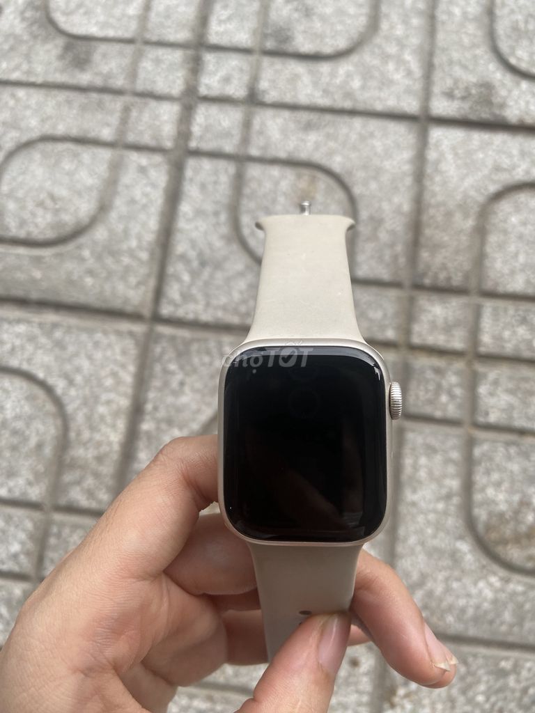Apple Watch Series 7 Nike 41mm Trắng. Mua bán Thiết bị đeo thông minh tại Huyện Hòa Thành Tây Ninh được đăng bởi Ngoc thanh hình 1