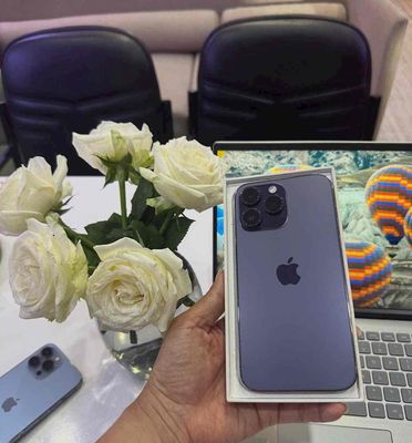 iphone 14pro 1tb tím qtế mỹ pin98 zin áp suất