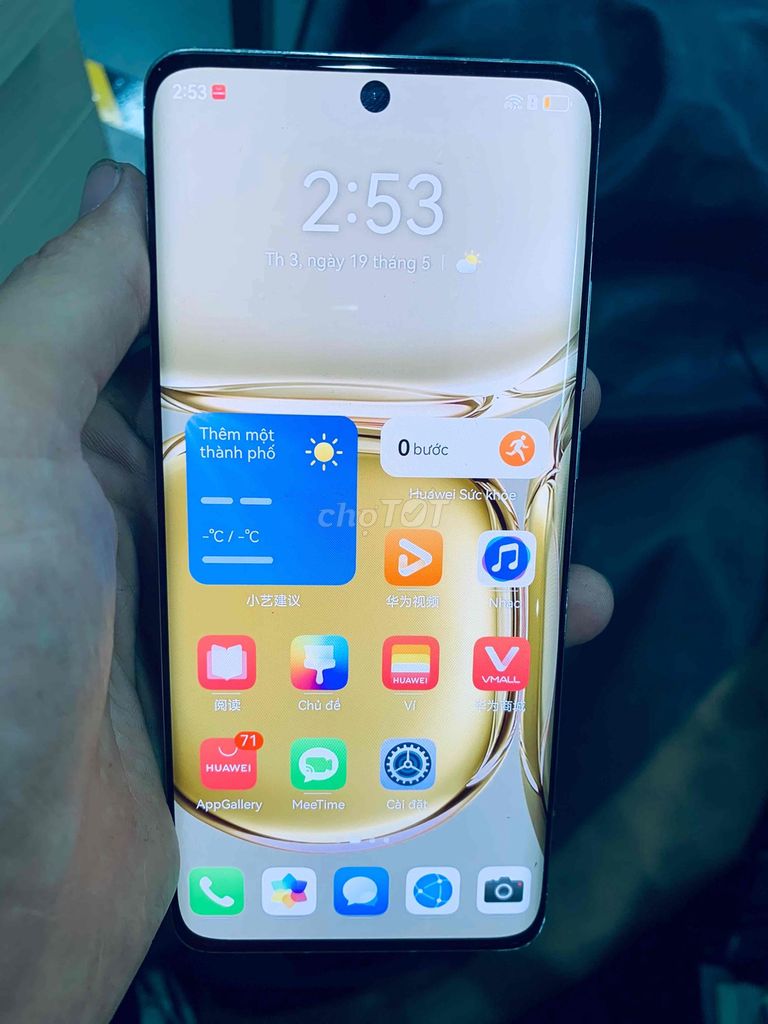 Huawei P50 Pro 256GB Trắng. Mua bán Điện thoại tại Thị xã Bến Cát Bình Dương được đăng bởi đam mê công nghệ hình 1