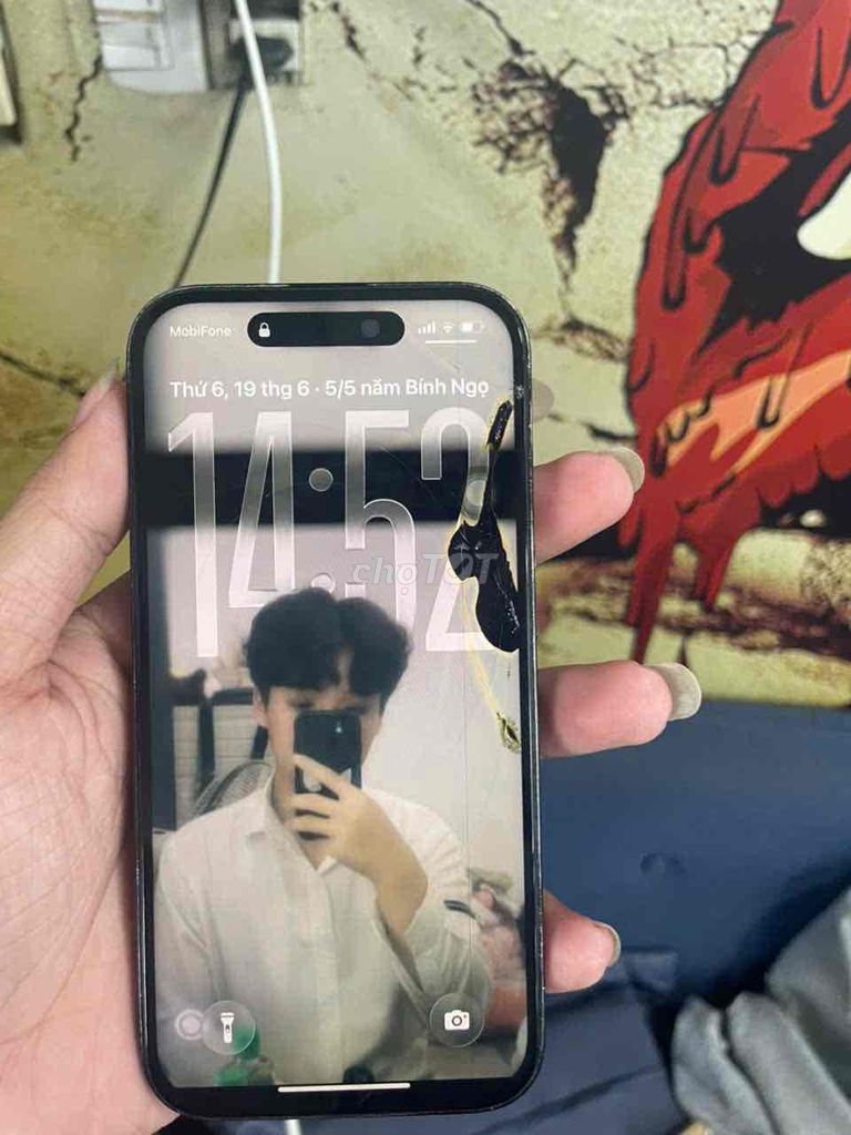 Apple iPhone 14 Pro 256GB Đen Chảy mực. Mua bán Điện thoại tại Quận Thanh Khê Đà Nẵng được đăng bởi Noithatgiabaodbp hình 1