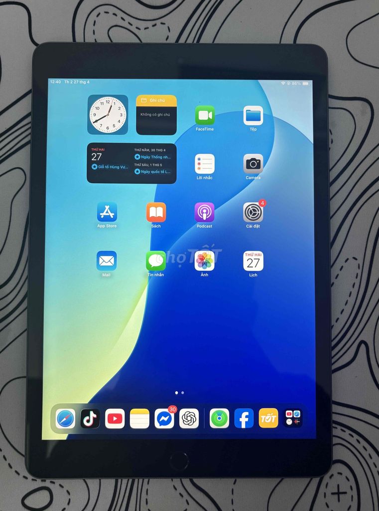 iPad Gen 9 64GB Xám. Mua bán Máy tính bảng tại Quận Ninh Kiều Cần Thơ được đăng bởi Tân hình 1