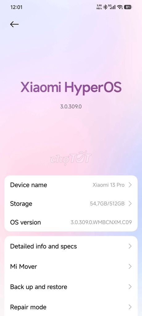 Xiaomi 13 Pro 512GB Xanh Bạc Hà. Mua bán Điện thoại tại Quận Phú Nhuận Tp Hồ Chí Minh được đăng bởi Đình Thi hình 1