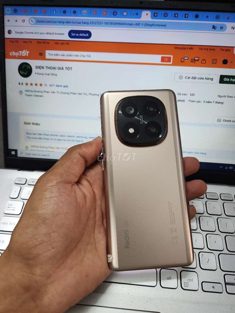 REDMI NOTE 14 PRO PLUS 12GB.512GB CÒN BẢO HÀNH. Mua bán Điện thoại tại Quận Bình Thạnh Tp Hồ Chí Minh được đăng bởi Dân Mobile hình 1