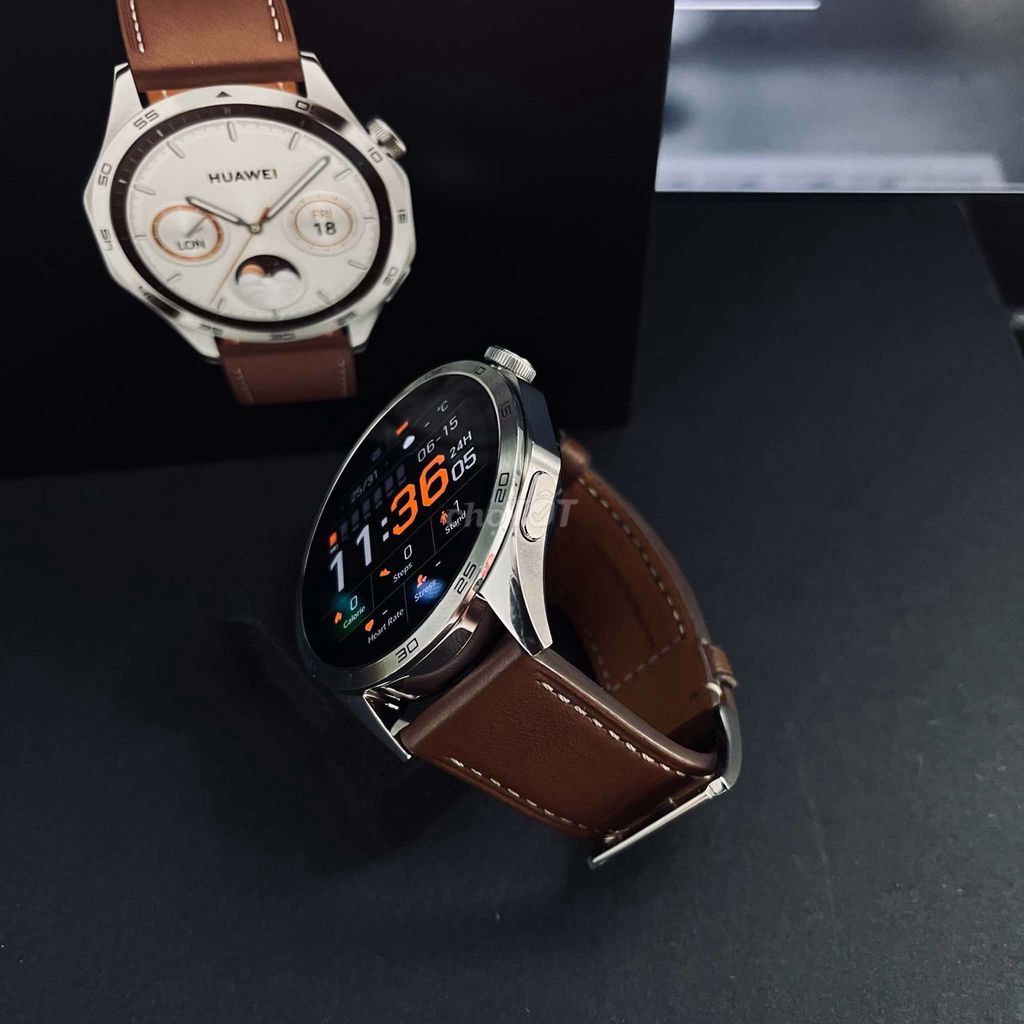 Huawei Watch GT4 Classic 46mm Dây da Nâu Cũ. Mua bán Thiết bị đeo thông minh tại Quận Gò Vấp Tp Hồ Chí Minh được đăng bởi AnVũ02 hình 1