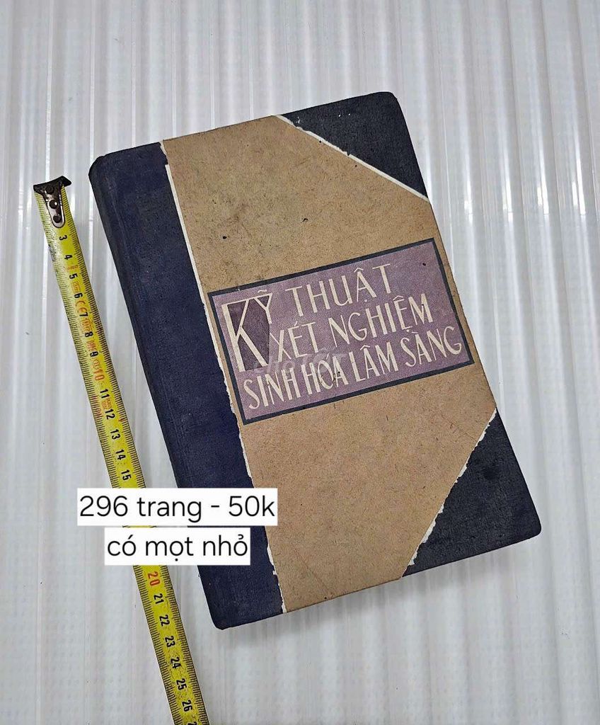 Sách Kỹ Thuật Xét Nghiệm Sinh Hóa Lâm Sàng. Mua bán Sách tại Thành phố Tân An Long An được đăng bởi mấy cuốn sách cũ hình 1