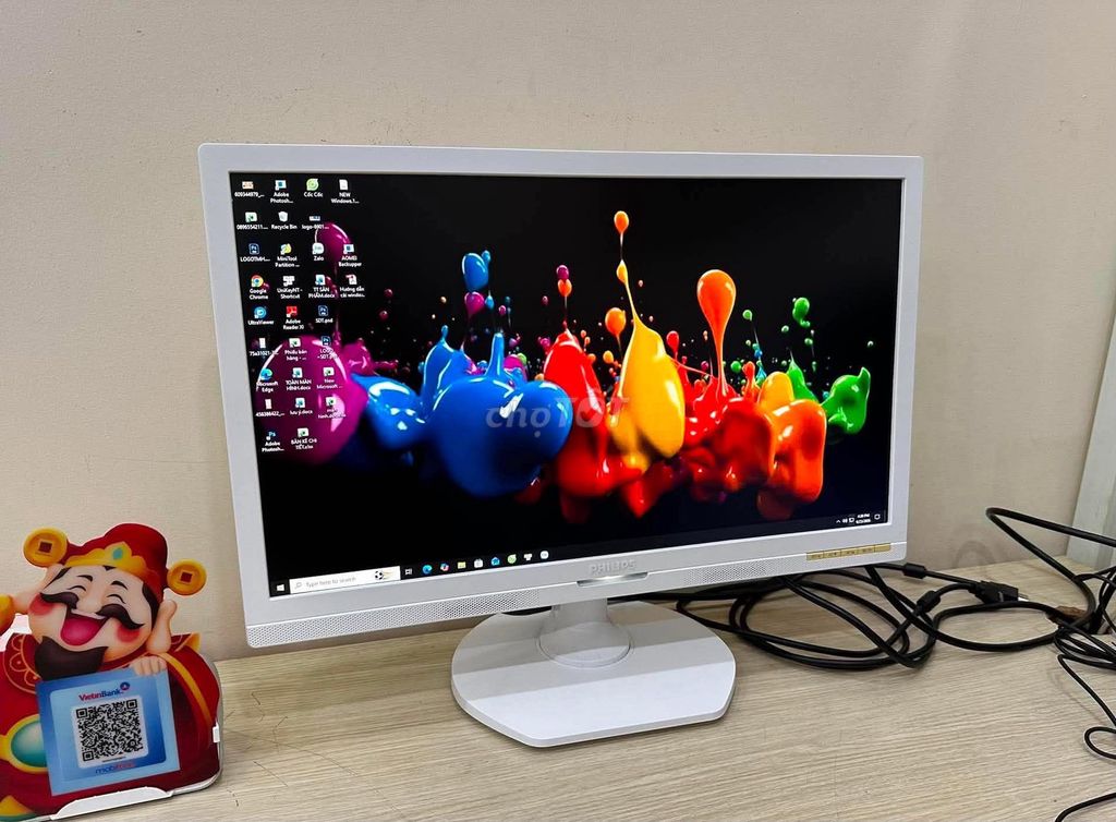Fan màu trắng đây nha ^^ Màn Philips fhd IPS. Mua bán Phụ kiện (Màn hình, Chuột...) tại Quận Bình Thạnh Tp Hồ Chí Minh được đăng bởi TOÀN MÀN HÌNH hình 1