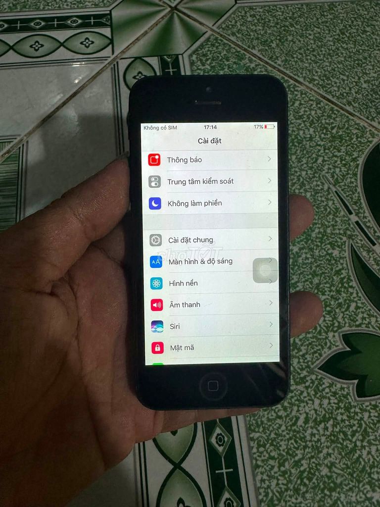 Apple iPhone 5 16GB Đen Đã sử dụng. Mua bán Điện thoại tại Quận 12 Tp Hồ Chí Minh được đăng bởi Hội Đồ Điện Tử hình 1