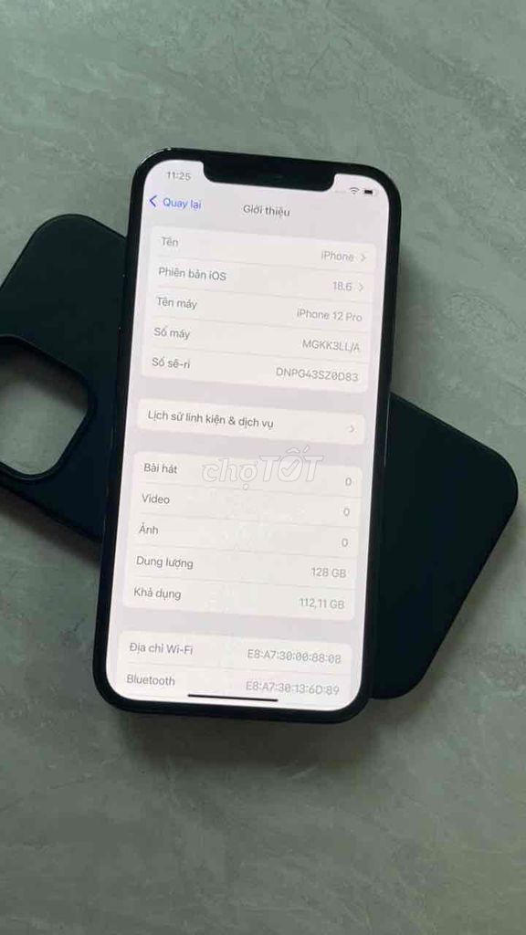 iPhone 12 Pro 128GB Lock Mỹ zin áp suất Pin79%. Mua bán Điện thoại tại Quận 8 Tp Hồ Chí Minh được đăng bởi Thanh Tâm Mobile hình 1