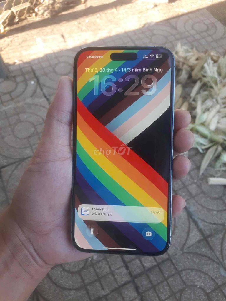 Apple iPhone 14 Pro Max 128GB Tím. Mua bán Điện thoại tại Huyện Đất Đỏ Bà Rịa - Vũng Tàu được đăng bởi TIEN hình 1