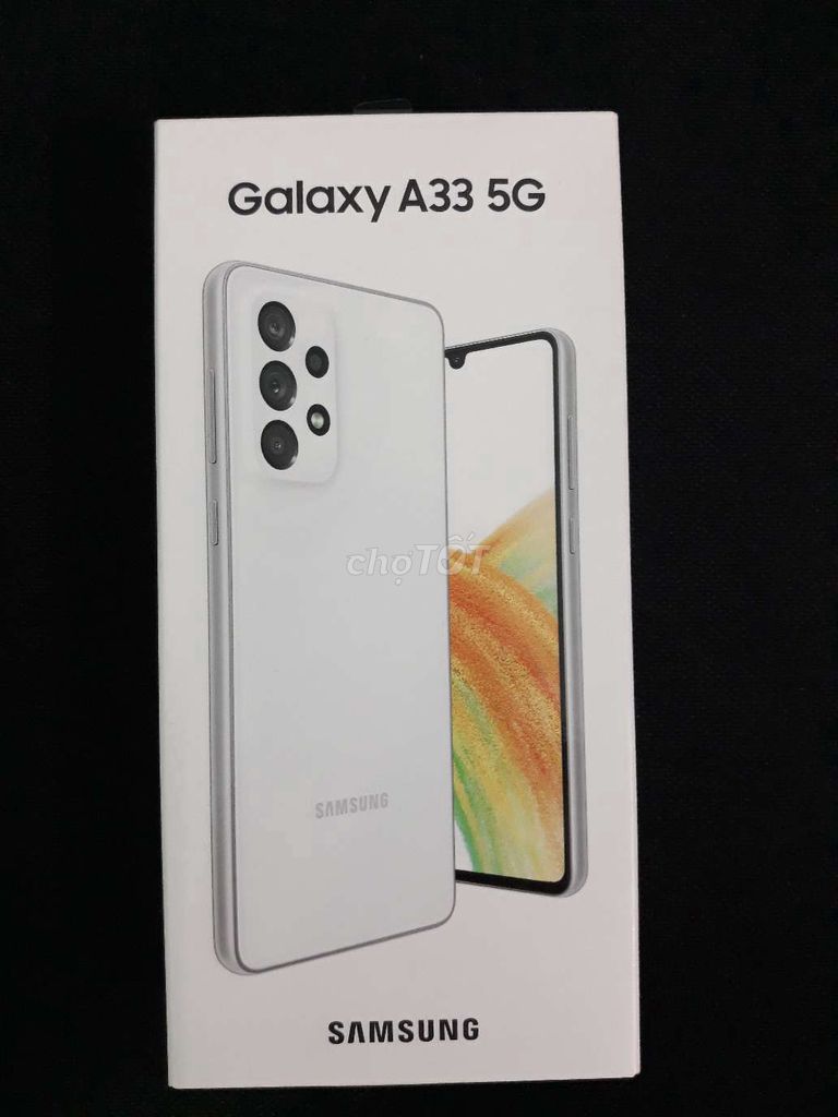Samsung Galaxy A33 5G 128GB Trắng. Mua bán Điện thoại tại Thành phố Sóc Trăng Sóc Trăng được đăng bởi Lương Qua Đạt hình 1