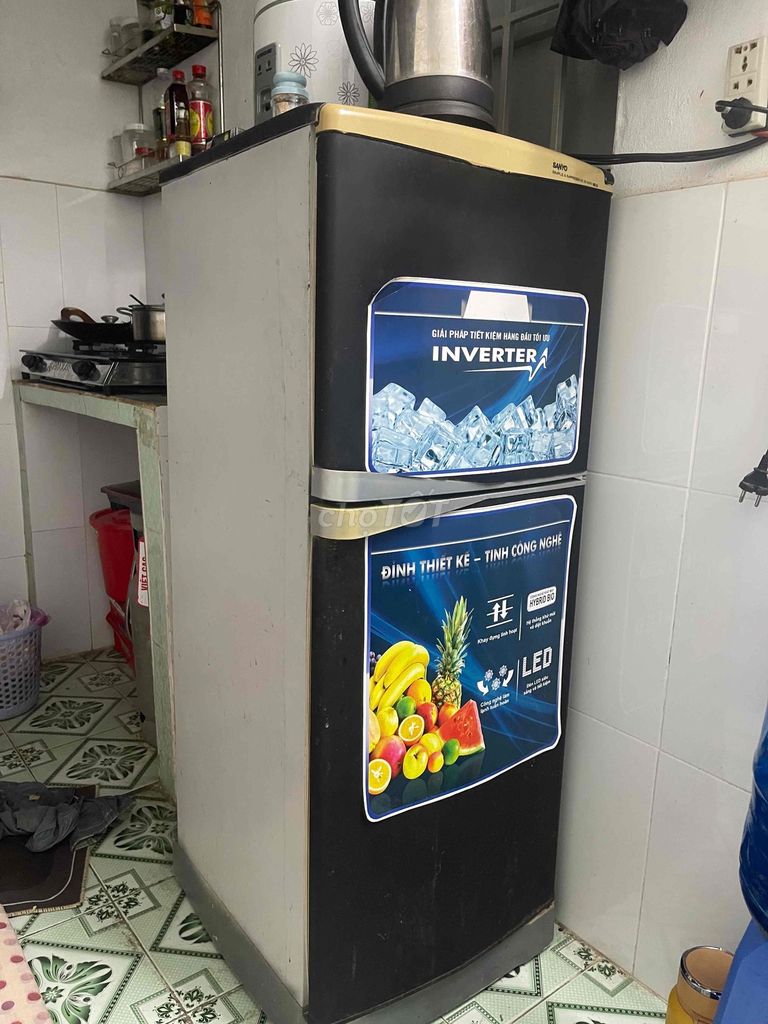 Tủ lạnh Sanyo 140L. nồi cơm điện. bếp gaz.. Mua bán Tủ lạnh tại Thành phố Thủ Đức Tp Hồ Chí Minh được đăng bởi Kienanctyahoocom hình 1