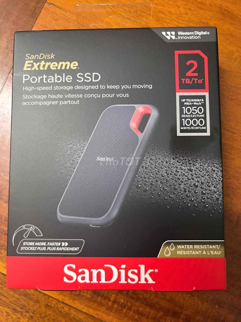 Cần Bán ssd sandisk mới