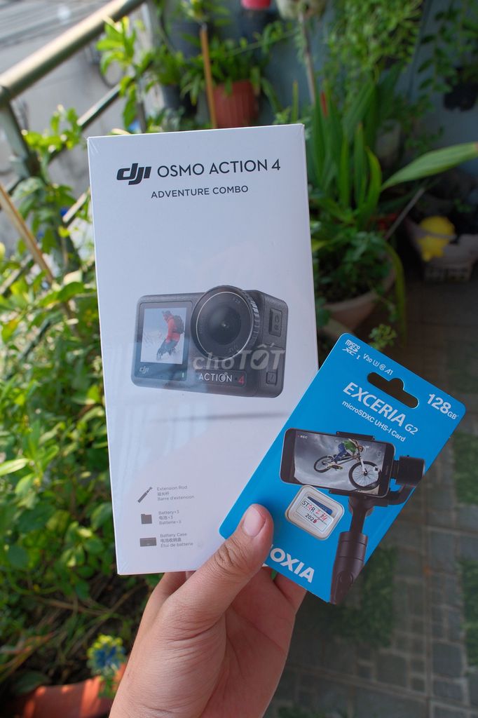 DJI Action 4 adventure combo + thẻ 128gb mới 100%.. Mua bán Máy ảnh, Máy quay tại Huyện Bình Chánh Tp Hồ Chí Minh được đăng bởi TRAN TAN hình 1