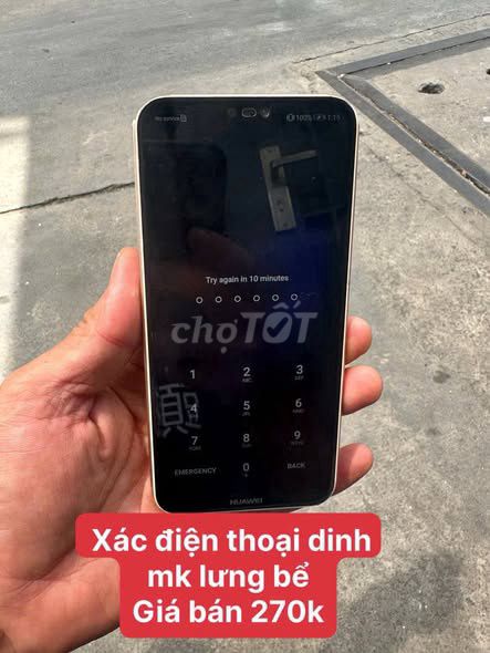 Huawei Hỏng màu Vàng hồng. Mua bán Điện thoại tại Quận Gò Vấp Tp Hồ Chí Minh được đăng bởi Hội Đồ Điện Tử hình 1