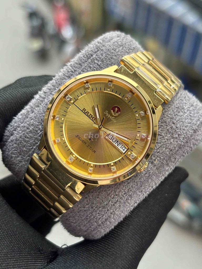 Đồng hồ Rado Silver Star Vàng. Mua bán Đồng hồ tại Quận Hoàng Mai Hà Nội được đăng bởi Ngọc Cương hình 1