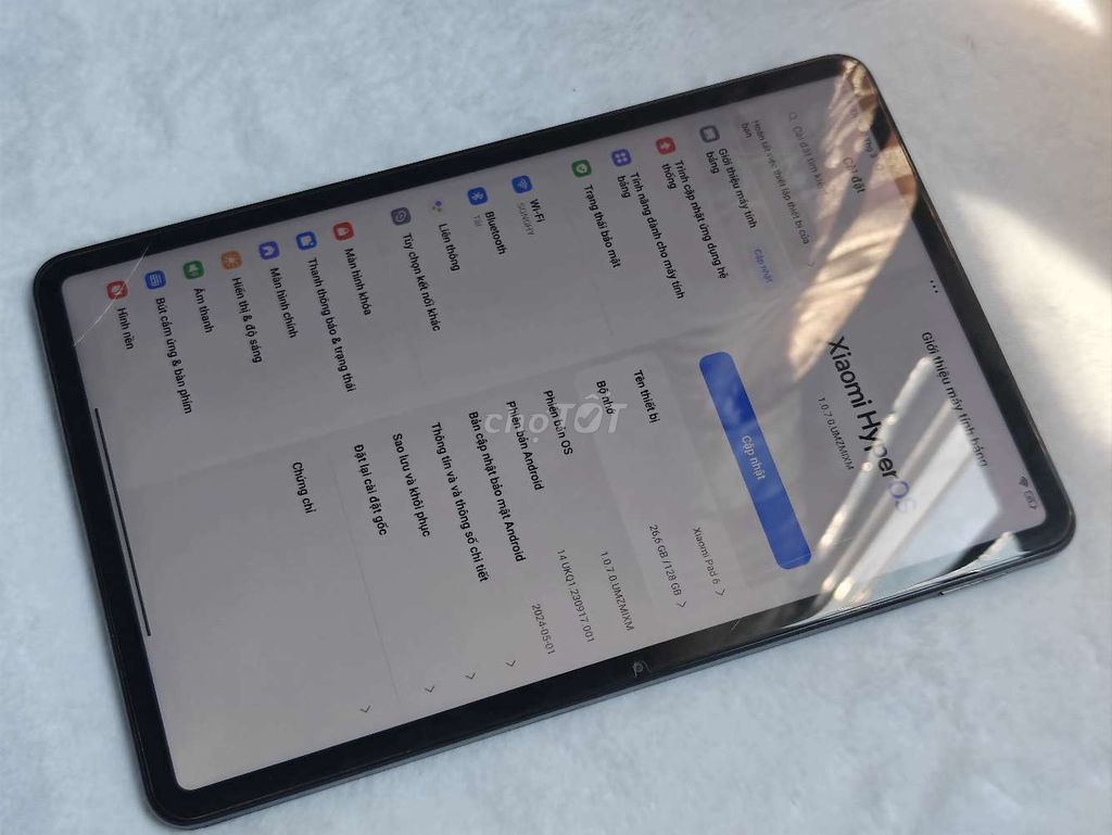 Xiaomi Pad 6 8GB/128GB rom QT giá tốt. Mua bán Máy tính bảng tại Quận Bình Tân Tp Hồ Chí Minh được đăng bởi Hiếu hình 1