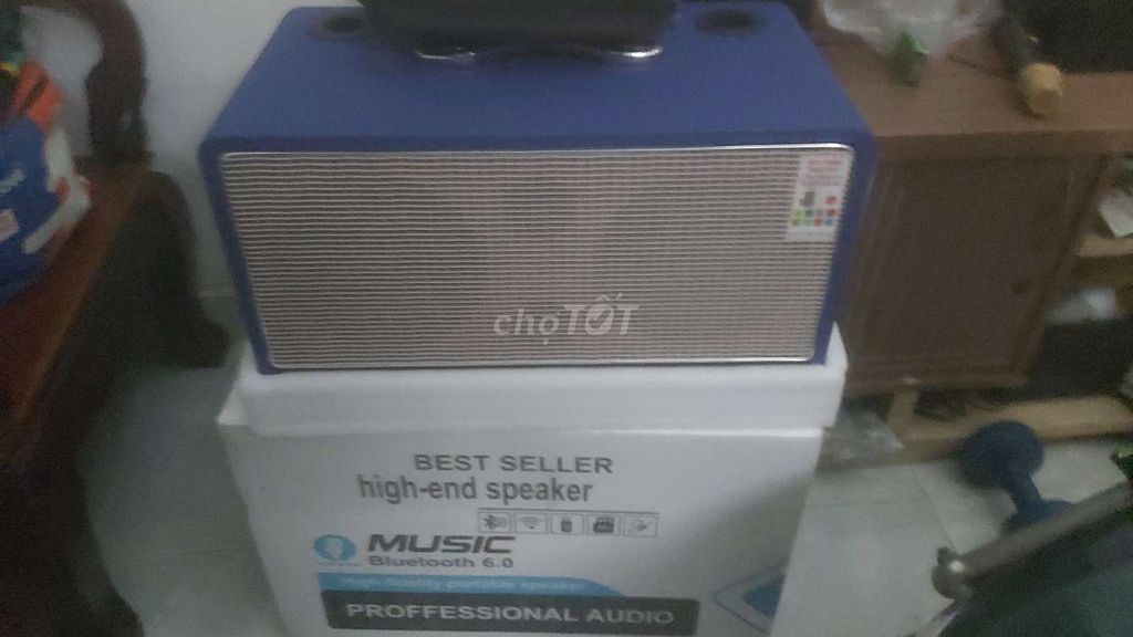 Loa xách tay bass 20 Xanh dương. Mua bán Tivi, Âm thanh tại Huyện Củ Chi Tp Hồ Chí Minh được đăng bởi Văn Vy hình 1