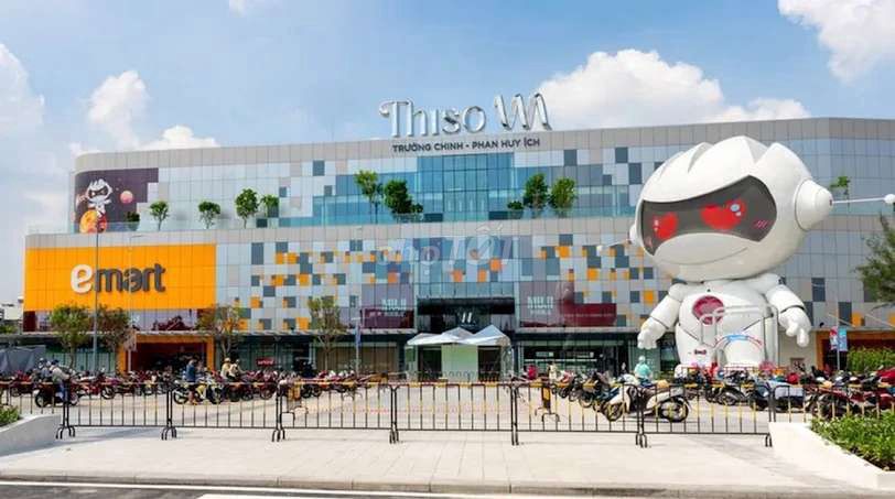 NHÀ 90M2 MT HẺM - NGAY EMART PHAN HUY ÍCH - 4 TẦNG NGANG 6,2M - 11,8T