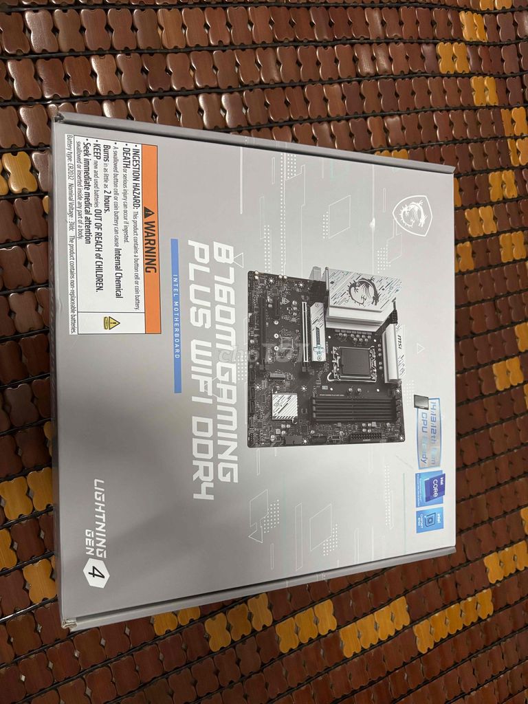 Mainboard MSI B760M GAMING PLUS WIFI DDR4. Mua bán Linh kiện (RAM, Card...) tại Quận Cẩm Lệ Đà Nẵng được đăng bởi Phan Văn Lương hình 1