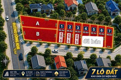 Đất xây vila mi ni siêu víp,bà điểm, hướng đi vĩnh lộc