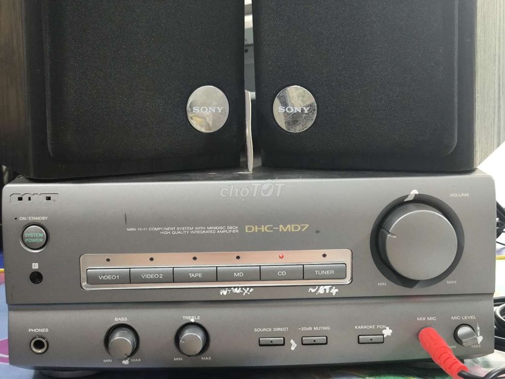 Dàn âm thanh Sony DHC-MD7 SS-CE350HD Nhật Bản. Mua bán Tivi, Âm thanh tại Quận 11 Tp Hồ Chí Minh được đăng bởi Hải LY Lehoang  hình 1